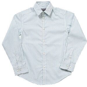 Van Heusen Boys Stretch Arrow Geo Print Shirt 10/12 Regular